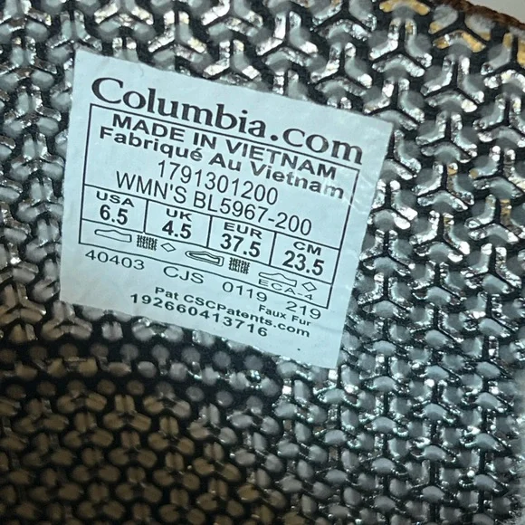 Columbia Women’s Dark Brown Snow Boots - Picture 6 of 8